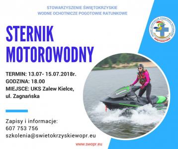 Kurs Sternik Motorowodny w Kielcach
