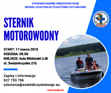 Sternik Motorowodny w Kielcach